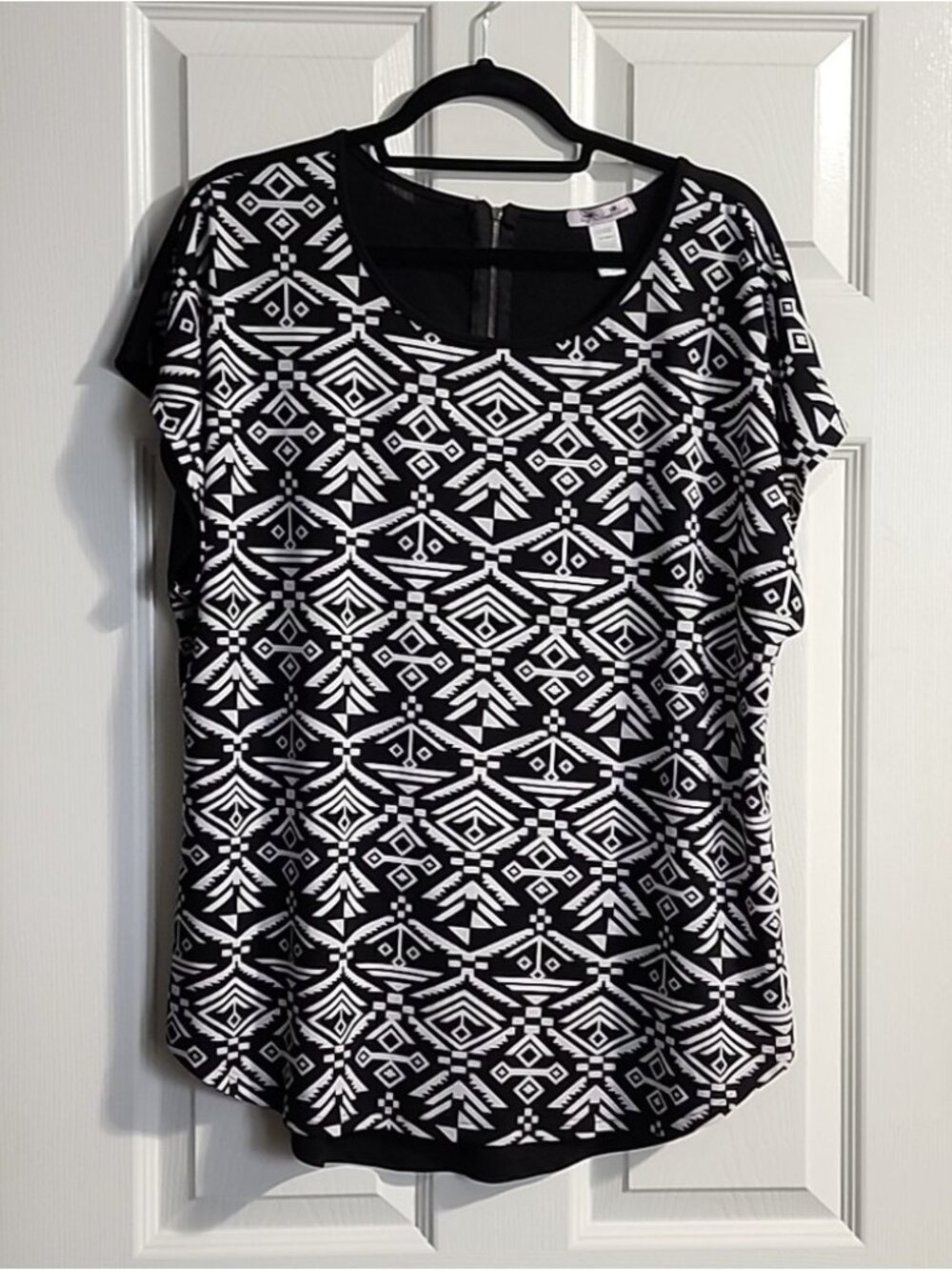 Aztec Print Top
